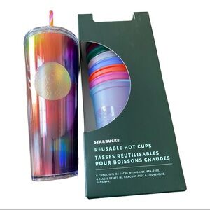 Starbucks rainbow tumbler summer limited edition